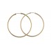 9ct Gold 45mm Hoop Earrings
