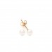 9ct Gold 4mm Cultured Pearl Stud Earrings