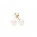 9ct Gold 5mm Cultured Pearl Stud Earrings