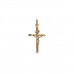 9ct Gold Hollow Crucifix Pendant