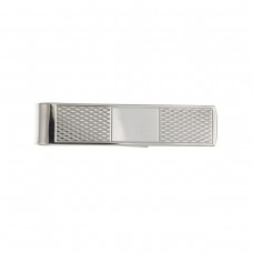 Silver Engine Turned Money Clip
