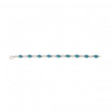 Silver Turquoise Bracelet