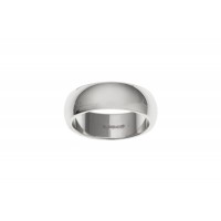 Silver Ladies 6mm Heavyweight Plain Band Ring